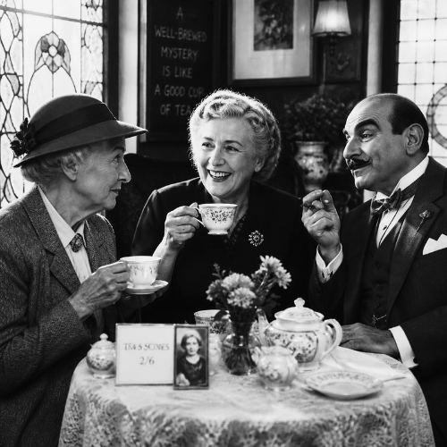 #166 Agatha Christie episode artwork